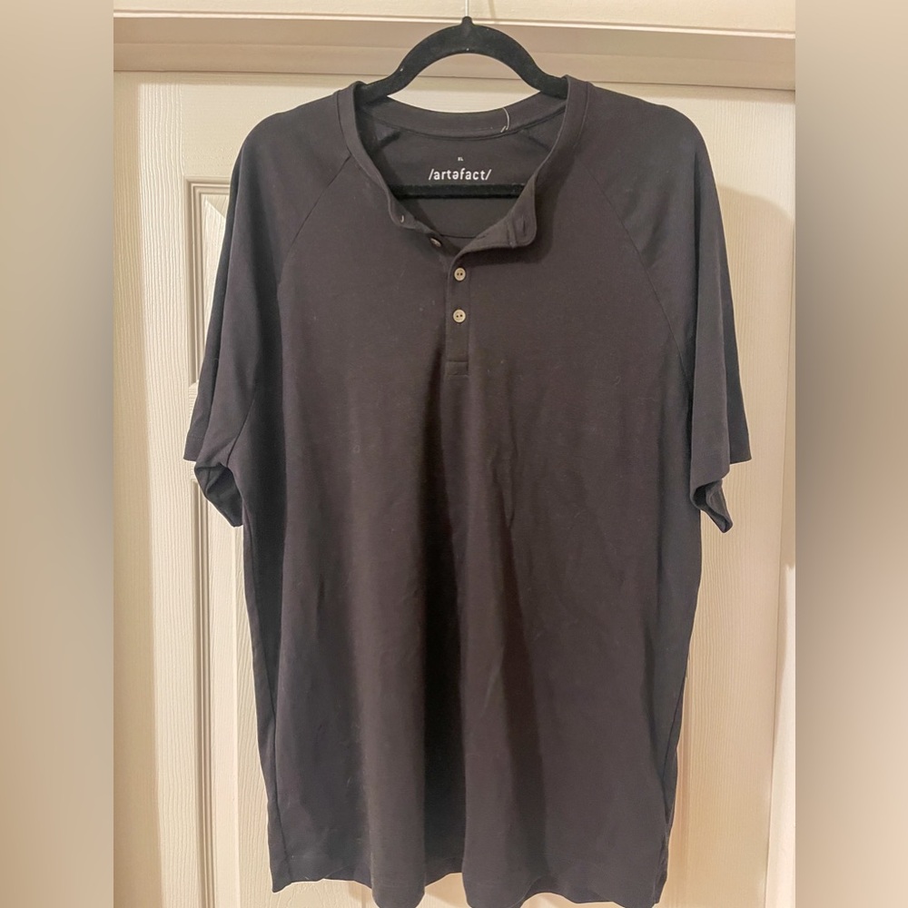Artefact Polo Shirt Black X-large